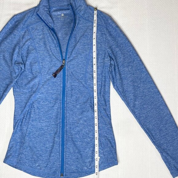Tuff Athletics Blue Lightweight Full-Zip Jacket – Size Small - Picture 6 of 8